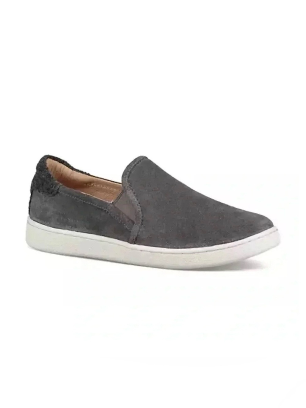 UGG Cas Gray Suede Slip-On Sneaker